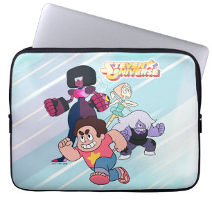 Steven Universe   Crystal Gem Group Action Laptop Fodral