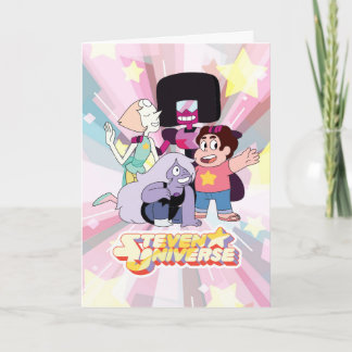 Steven Universe | Crystal Gem Group Huddle Kort