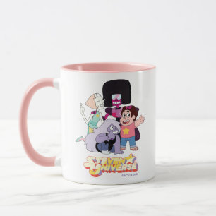 Steven Universe   Crystal Gem Group Huddle Mugg