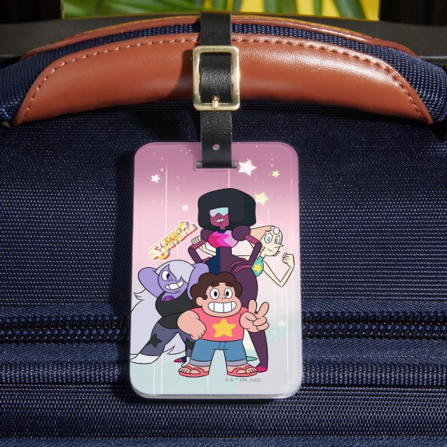 Steven Universe | Crystal Gem Group Pose Bagagebricka (Framsida Insitu 2)