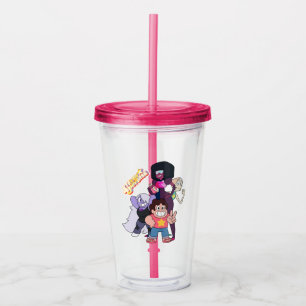 Steven Universe   Crystal Gem Group Pose Take Away Mugg