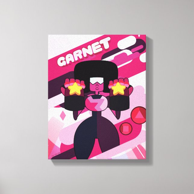 Steven Universe | Garnet-teckengrafik Canvastryck (Framsida)