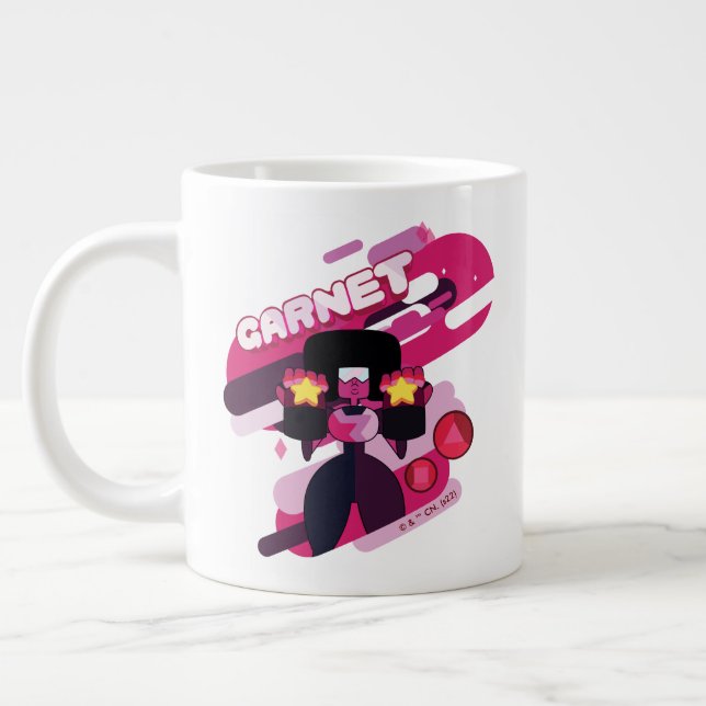 Steven Universe | Garnet-teckengrafik Jumbo Mugg (Vänster)