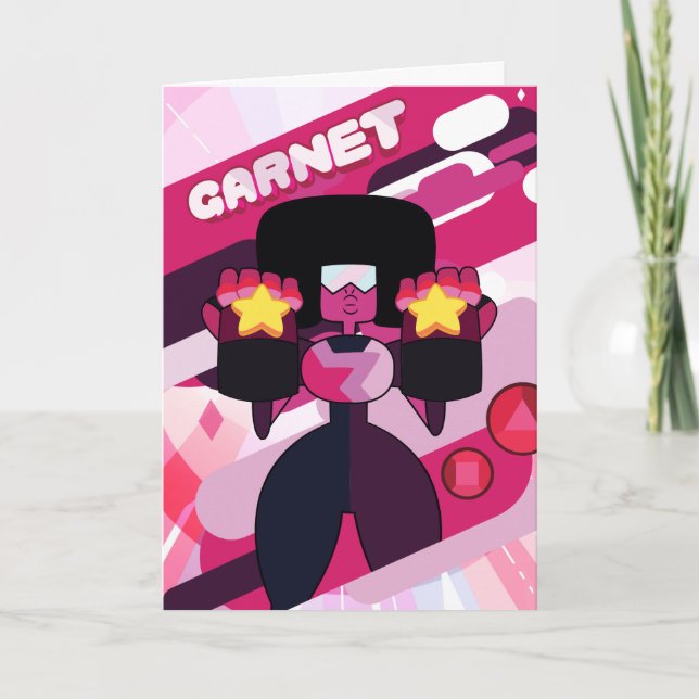 Steven Universe | Garnet-teckengrafik Kort (Framsida)