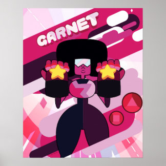 Steven Universe | Garnet-teckengrafik Poster