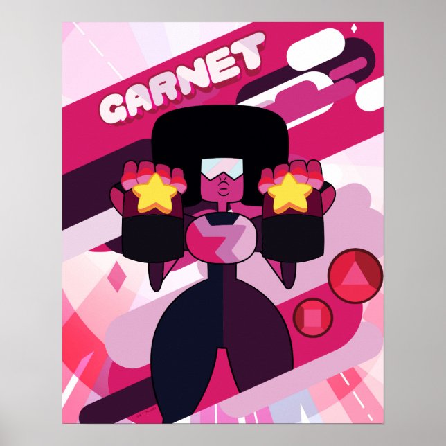 Steven Universe | Garnet-teckengrafik Poster (Framsidan)