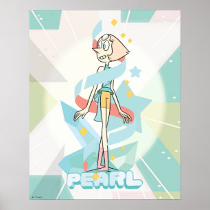 Steven Universe   Grafik med periodtecken Poster