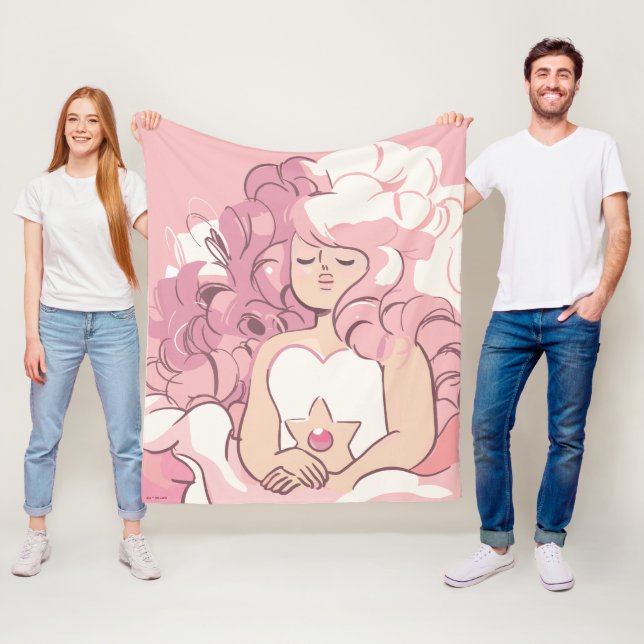 Steven Universe | Illustration av Ro Quartz Fleecefilt (På plats)