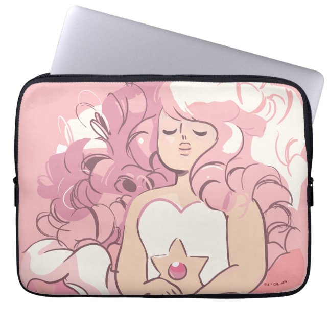 Steven Universe | Illustration av Ro Quartz Laptop Fodral (Framsidan)