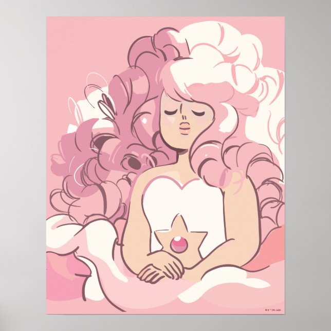 Steven Universe | Illustration av Ro Quartz Poster (Framsidan)