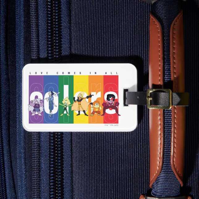 Steven Universe - Kärlek kommer i Färg Bagagebricka (Framsida Insitu 4)