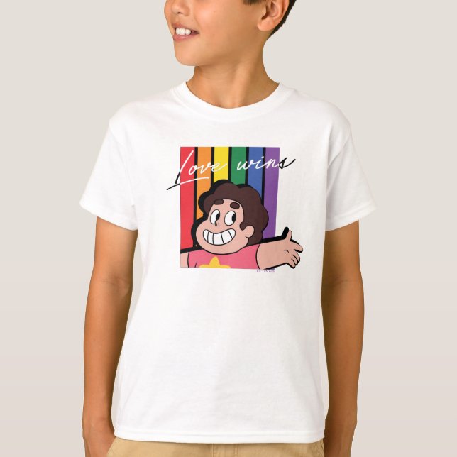 Steven Universe - Kärlek Wins T Shirt (Framsida)