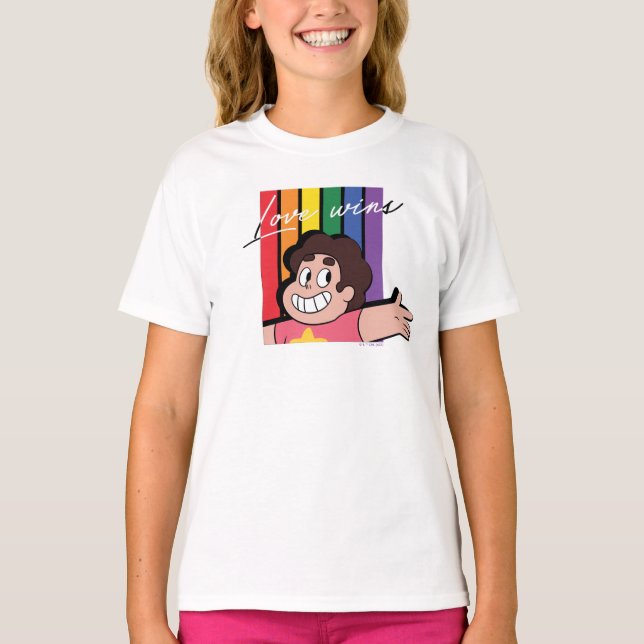 Steven Universe - Kärlek Wins T Shirt (Framsida)