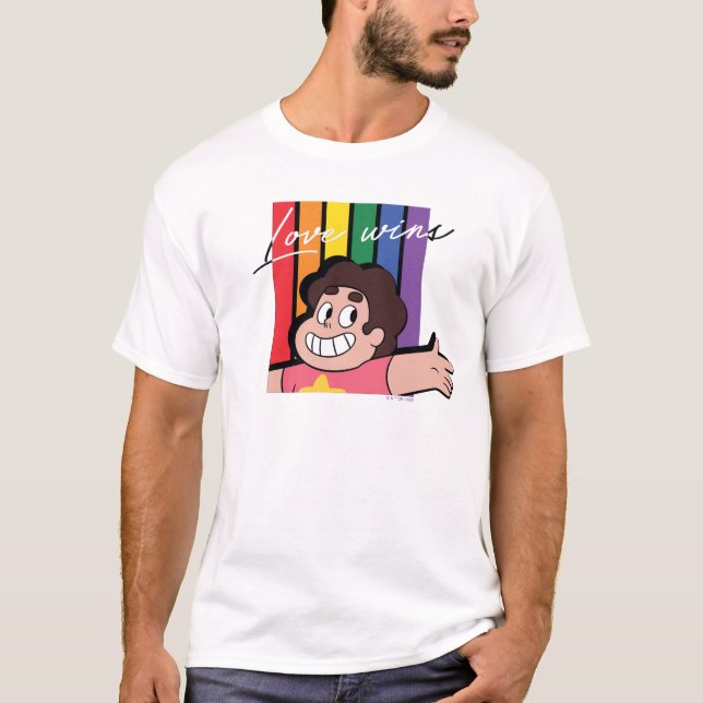 Steven Universe - Kärlek Wins T Shirt (Framsida)