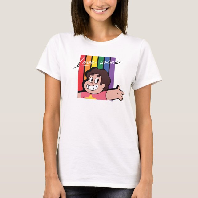 Steven Universe - Kärlek Wins T Shirt (Framsida)