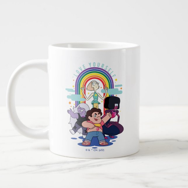 Steven Universe - Kärlek Yourself Jumbo Mugg (Vänster)