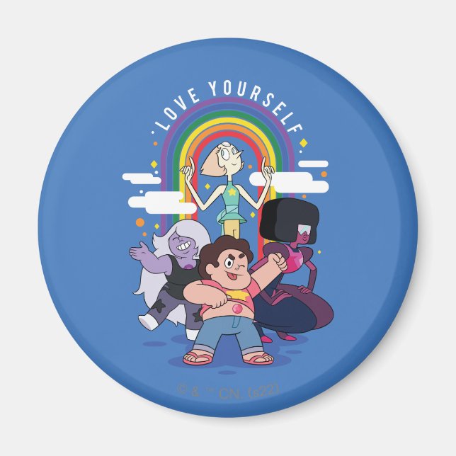 Steven Universe - Kärlek Yourself Magnet (Framsidan)