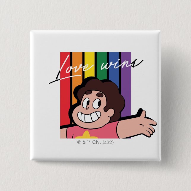 Steven Universe - Love Wins Knapp (Framsida)