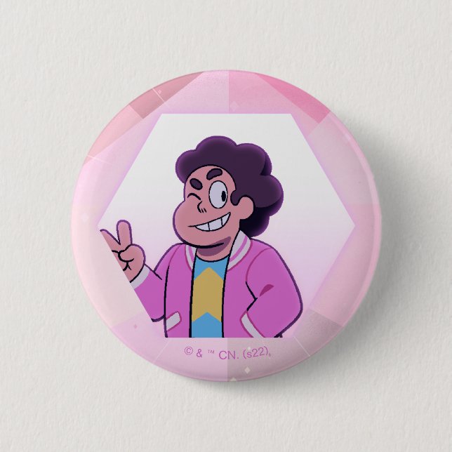 Steven Universe | Pink Diamond Portrait Knapp (Framsida)