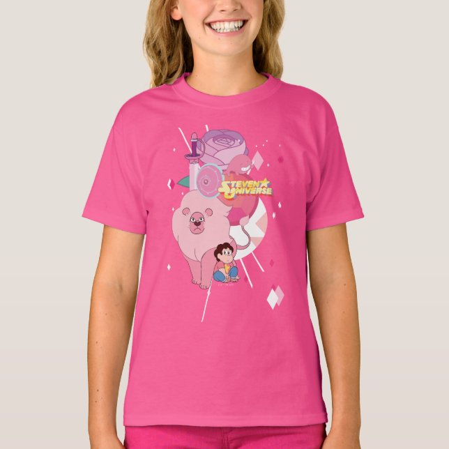 Steven Universe | Ro Quartz Legacy T Shirt (Framsida)