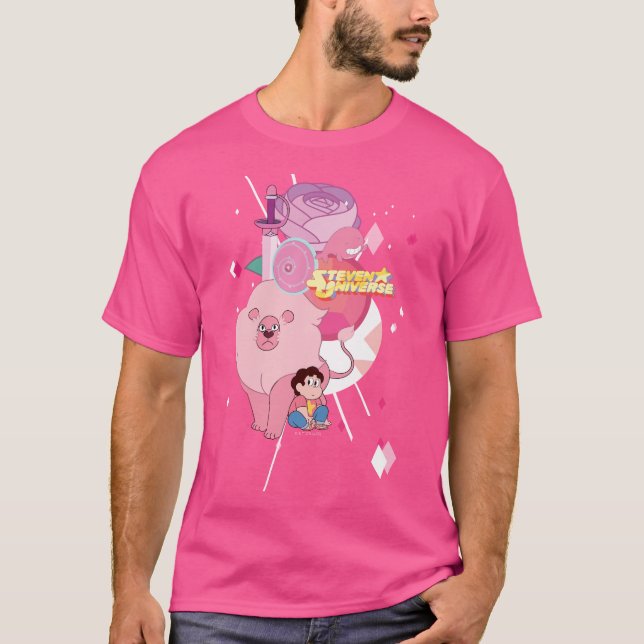 Steven Universe | Ro Quartz Legacy T Shirt (Framsida)