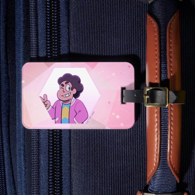 Steven Universe | Rosa Diamond Porträtt Bagagebricka (Framsida Insitu 4)