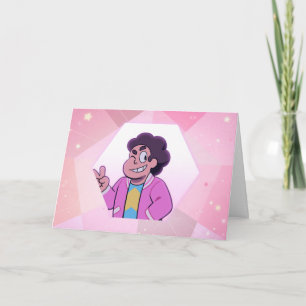 Steven Universe   Rosa Diamond Porträtt Kort