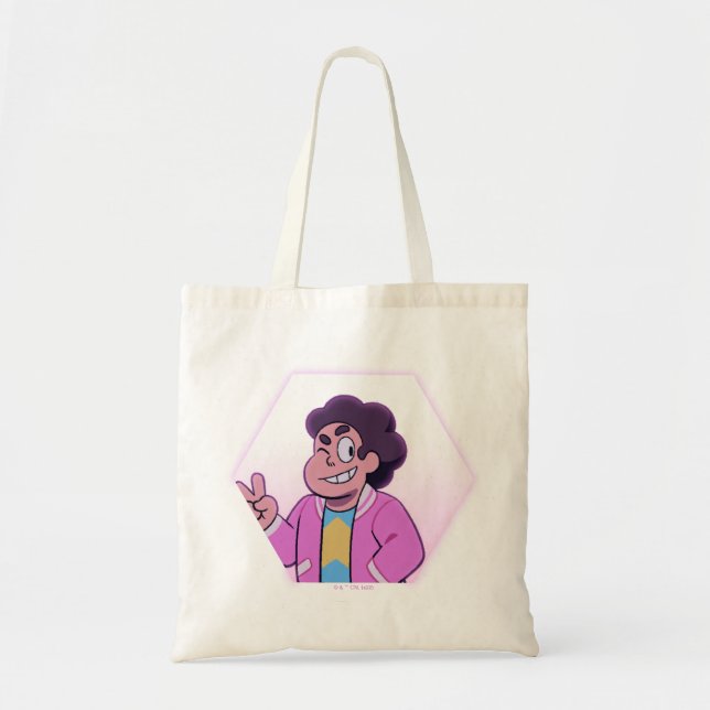Steven Universe | Rosa Diamond Porträtt Tygkasse (Framsidan)
