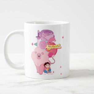 Steven Universe Rose Quartz Arv Jumbo Mugg