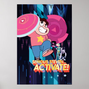 Steven Universe   Seriös Steven... Aktivera! Poster