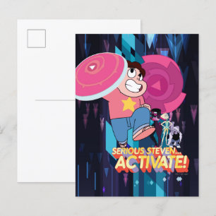 Steven Universe   Seriös Steven... Aktivera! Vykort