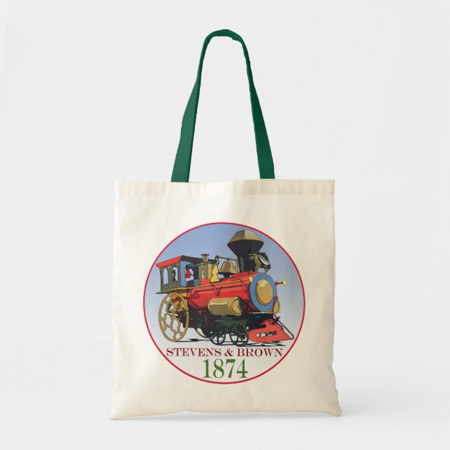 Stevens & Brown Leksak Locomotive Tygkasse (Framsidan)