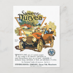 Stevens Duryea Company Vykort