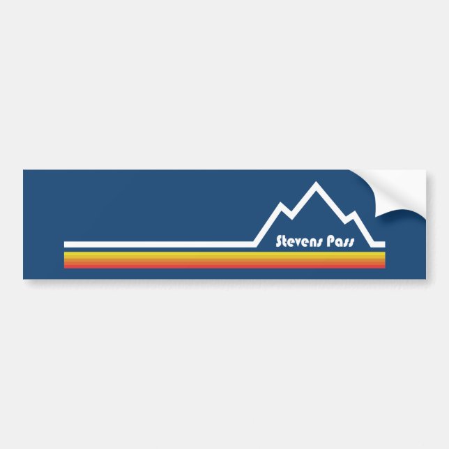 Stevens Pass Bildekal (Framsidan)