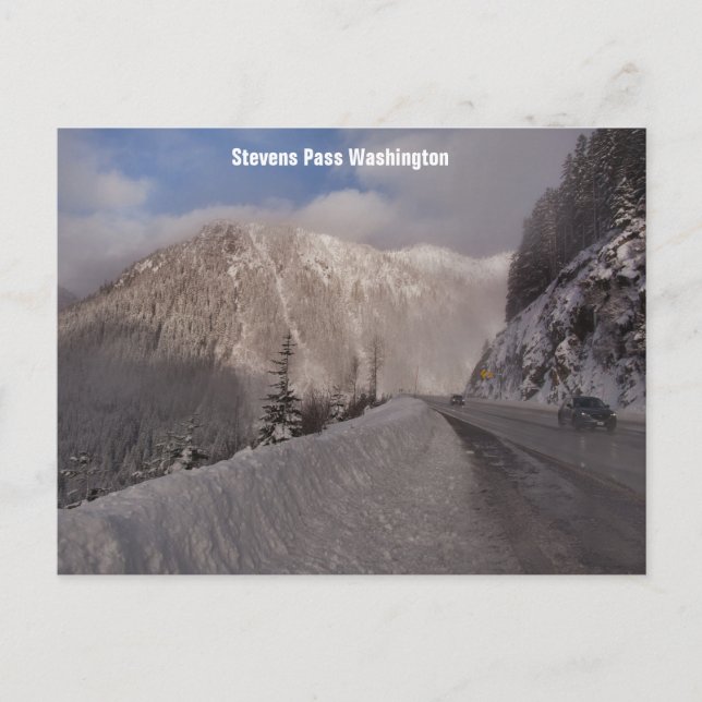 Stevens Pass Vykort (Framsida)