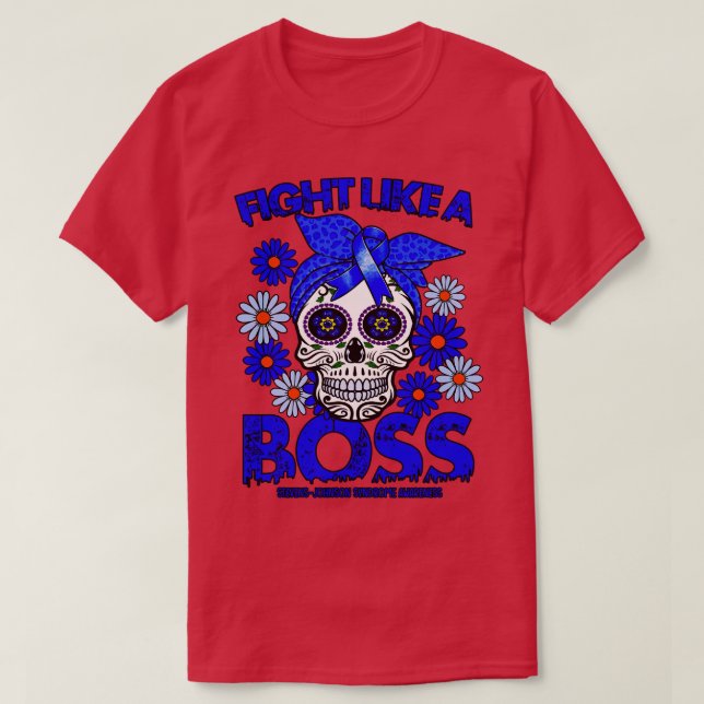StevensJohnson Syndrome Awareness match som bos T Shirt (Design framsida)