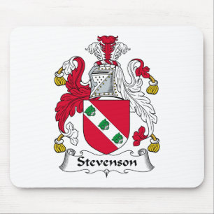Stevenson familjvapensköld musmatta