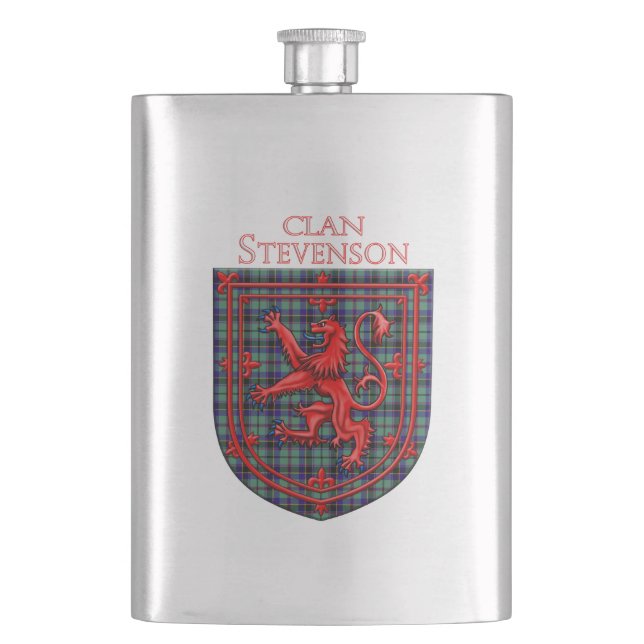 Stevenson Tartan Scottish Play Lejon Rampant Fickplunta (Framsidan)