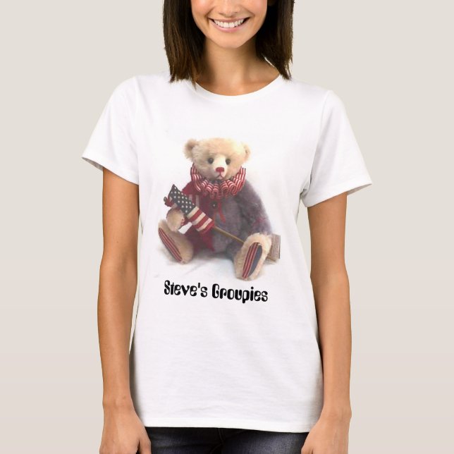 Steves Groupies Tee Shirt (Framsida)