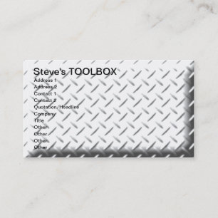 Steve's TOOLBOX Visitkort
