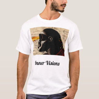 Stevie för inre visioner undra T-tröja T Shirt
