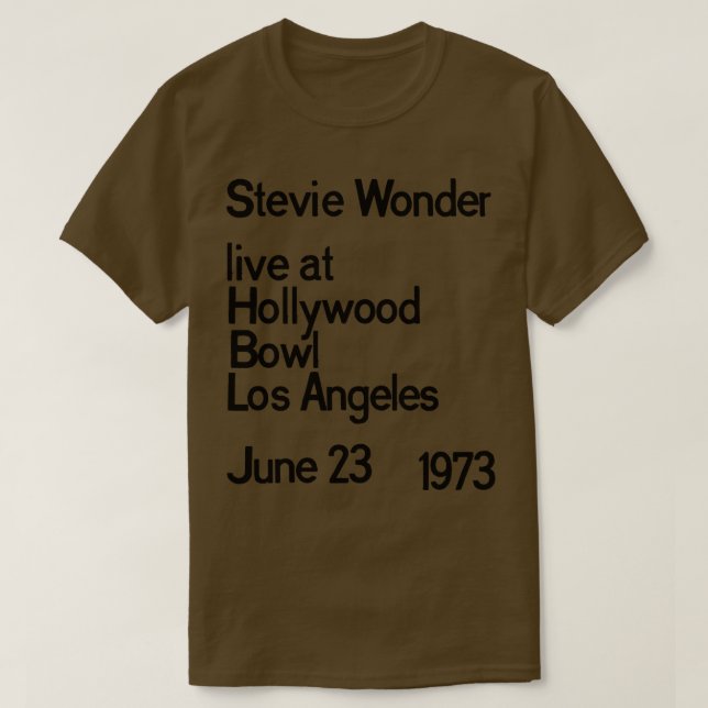 Stevie  LIVE T Shirt (Design framsida)