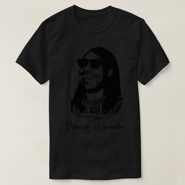 Stevie Wonder Black Sunglass  Essential T-Shirt (Design framsida)