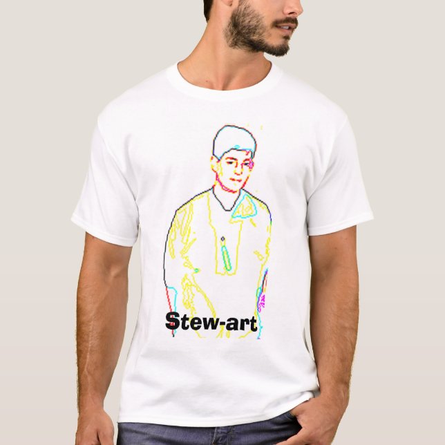 stew Stew-konst T Shirt (Framsida)