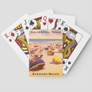 Steward Beach, Galveston, Texas Casinokort