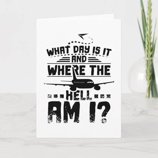 Stewardess what day is it kort (Framsida)