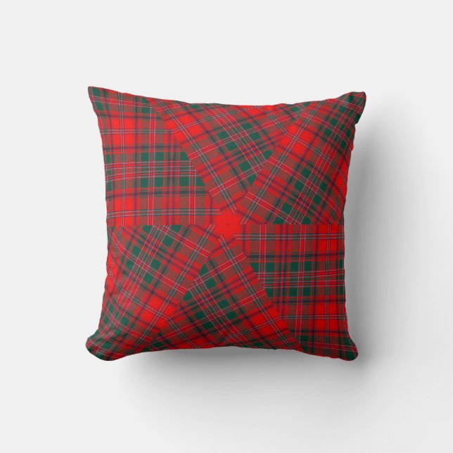 Stewart av Appin Modern Tartan Kudde (Framsida)