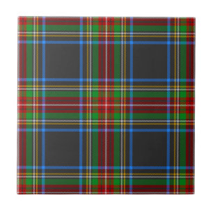 Stewart Black Klan Hunting Tartan Play Kakelplatta