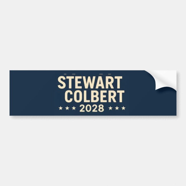Stewart/Colbert 2028 Bildekal (Framsidan)