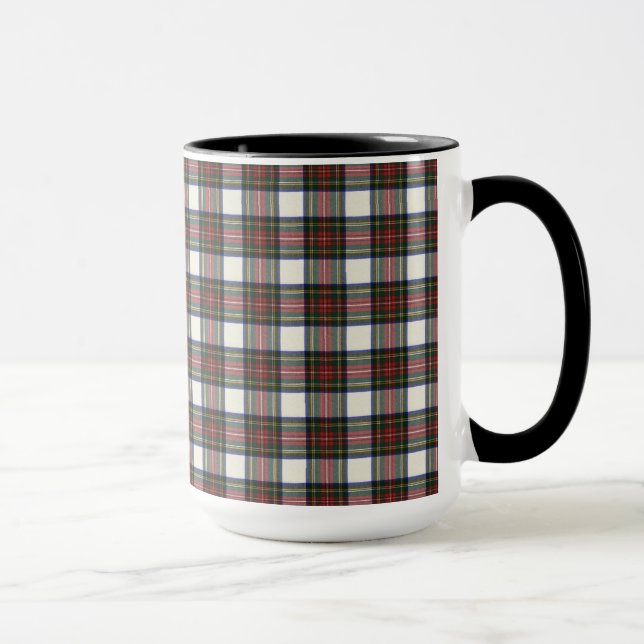Stewart Dress Klan Tartan Mugg (Höger)